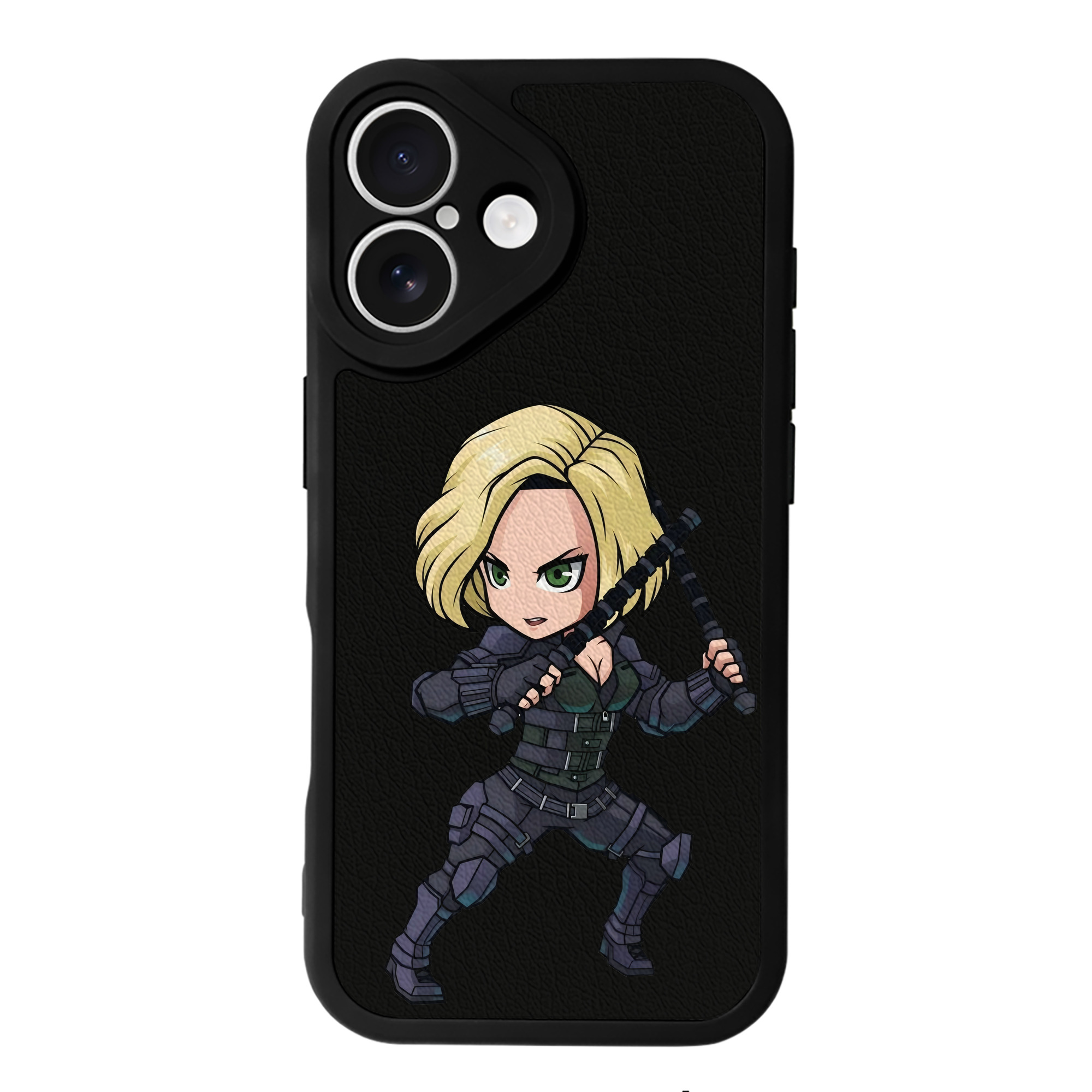 （画像用） アベンジャーズ The Avengers 【iPhone 16シリーズ対応】シリコンスマホケース（レザー調） 材質：シリコン